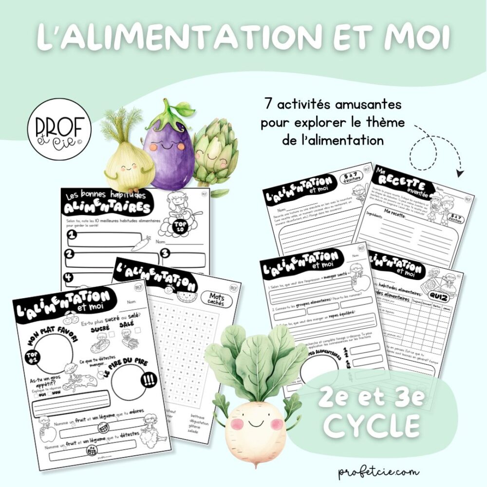 L'alimentation et moi (2e et 3e cycle) – Image 2