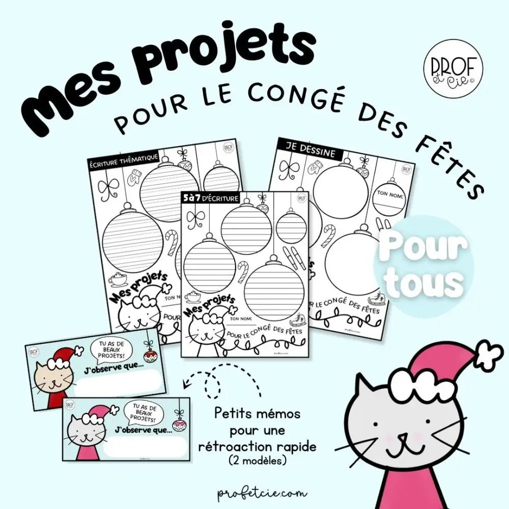 Mes projets pour le congé des Fêtes (Pour tous) - Imagen 2