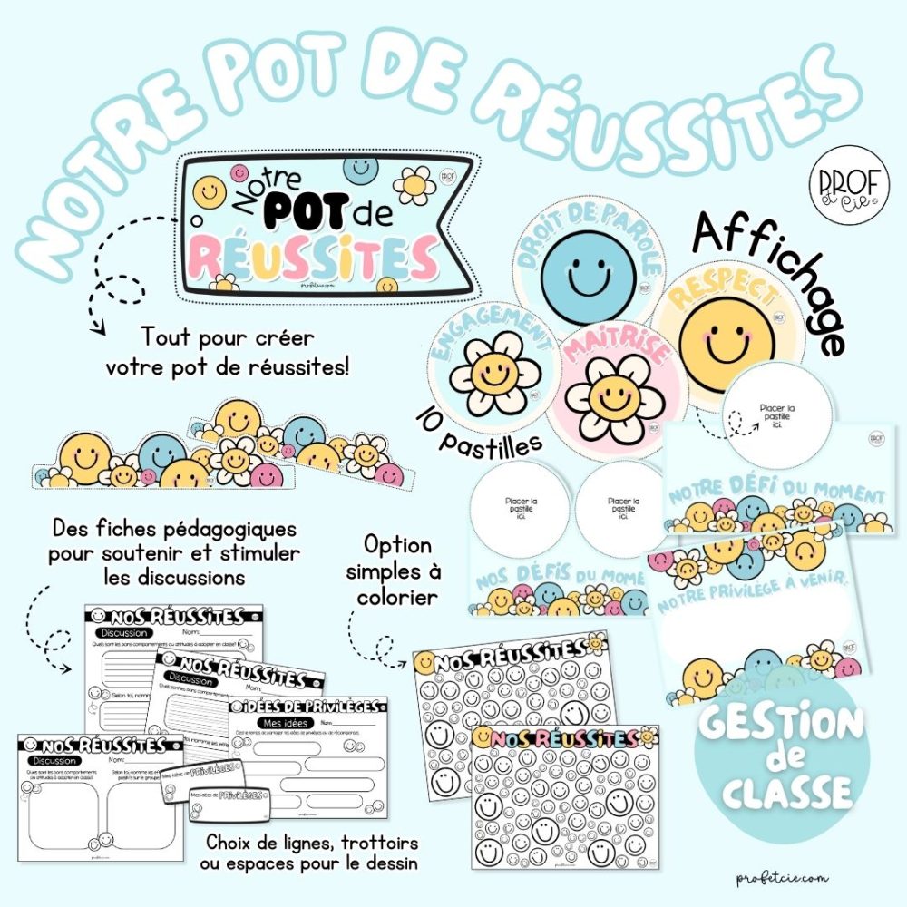 Notre POT de RÉUSSITES (Gestion de classe) – Image 2