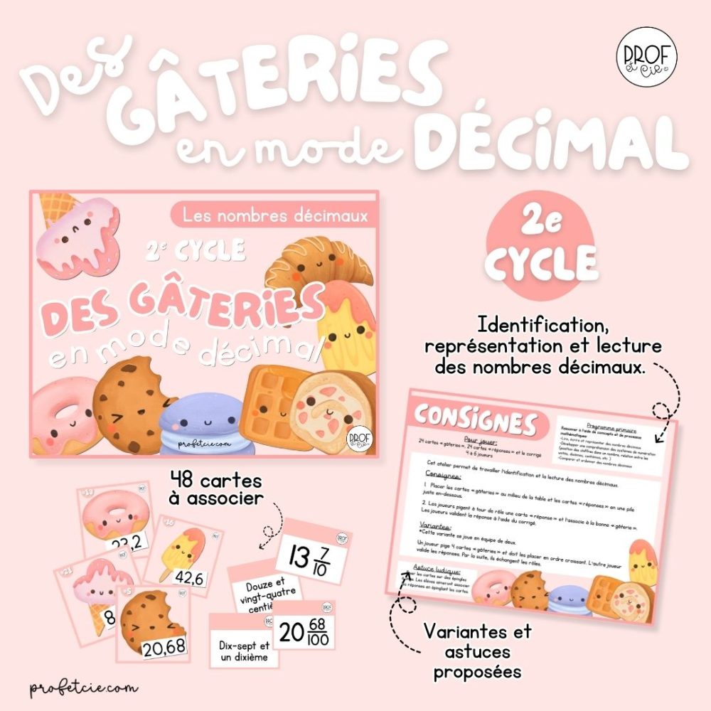 Des gâteries en mode décimal (2e cycle) – Image 2