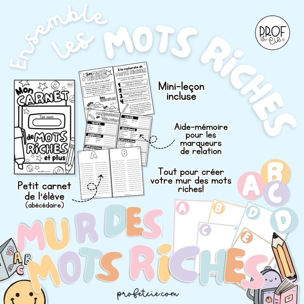 Ensemble les mots riches (2e et 3e cycle) – Image 2