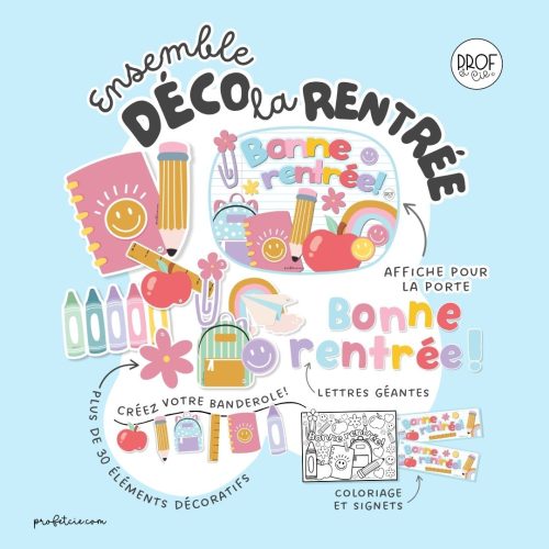 Ensemble DÉCO la RENTRÉE